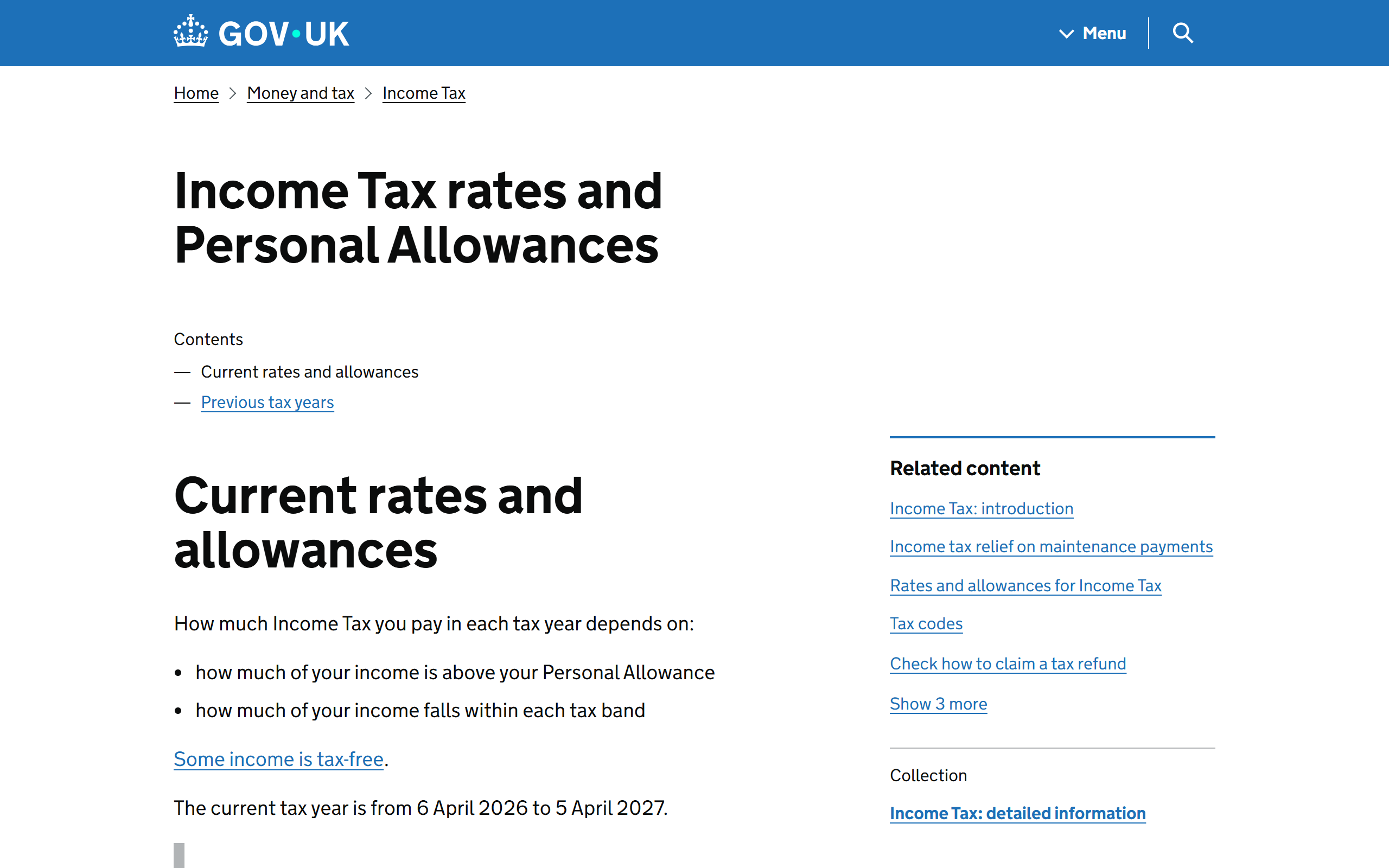 income tax rates - www.gov.uk