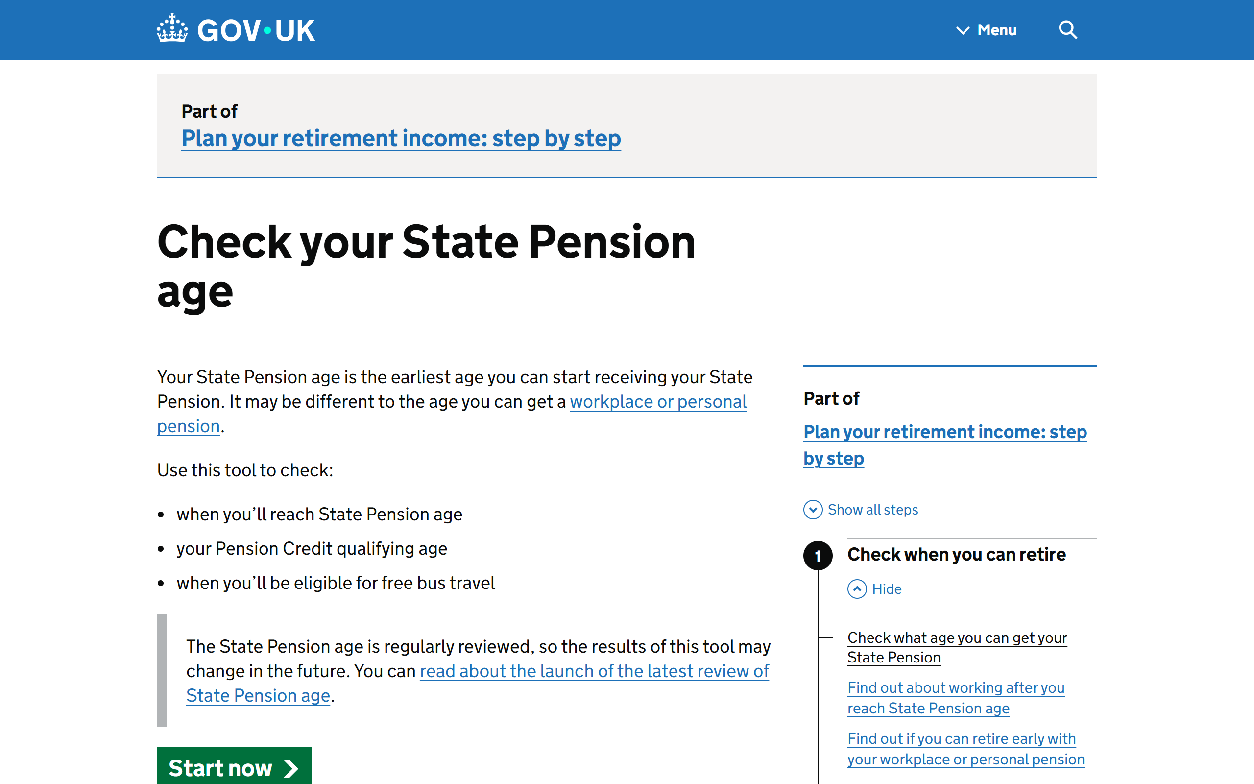 state pension age - www.gov.uk