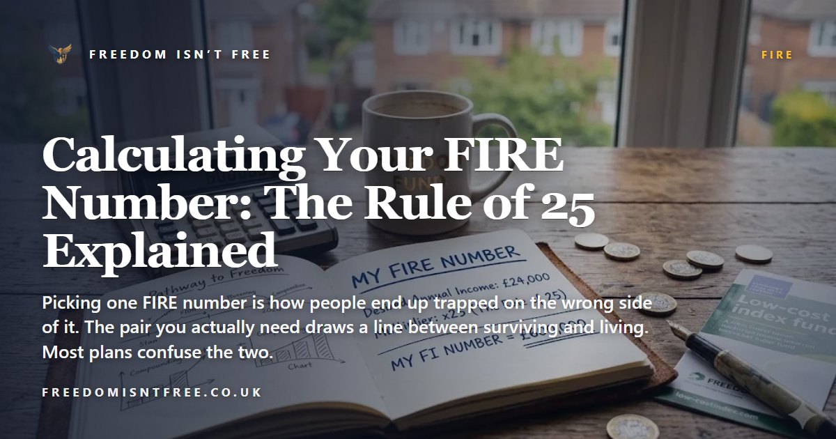 Fire Number Rwf034 Calculating Your FIRE Number: The Rule of 25 Explained