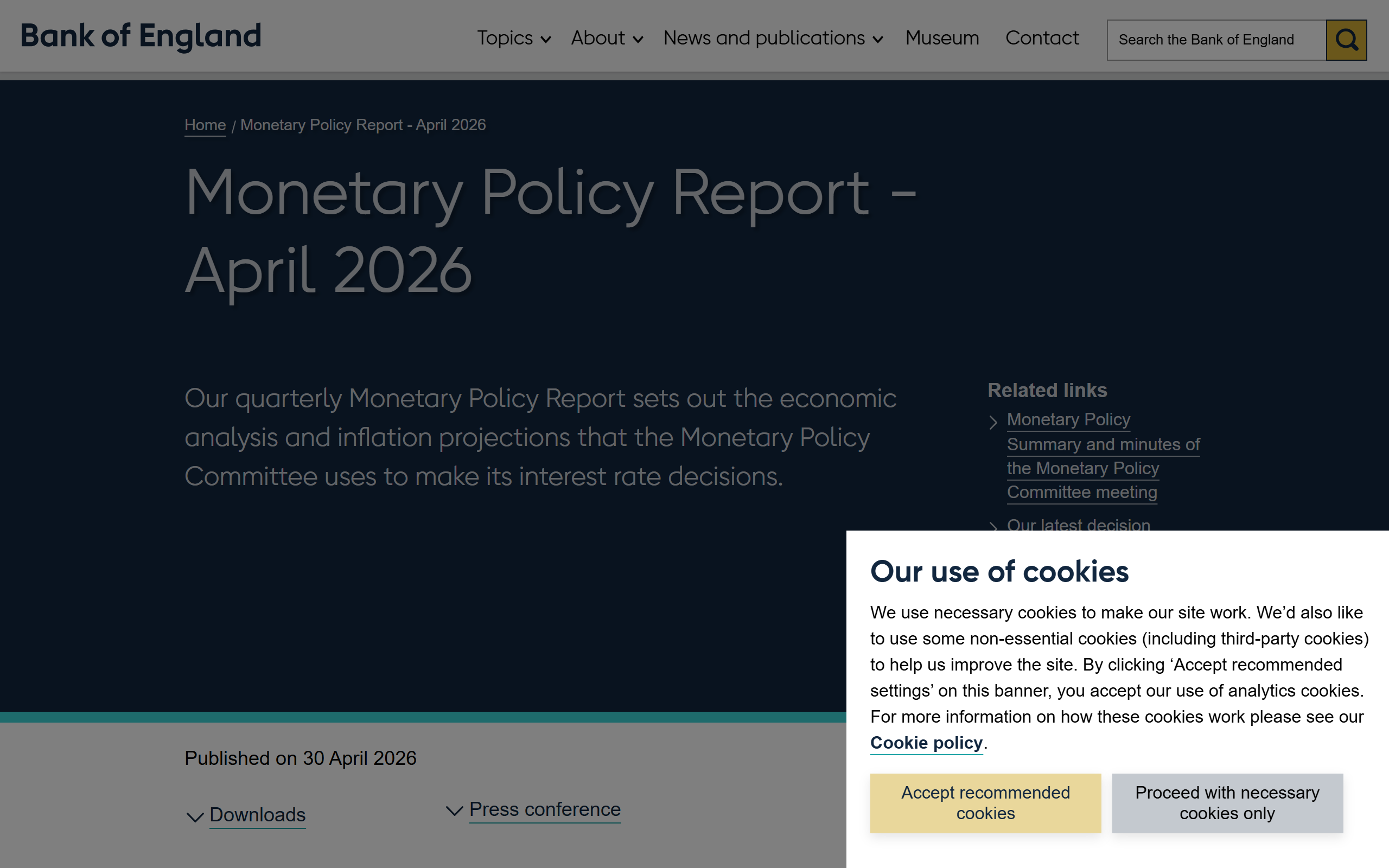 april 2026 - www.bankofengland.co.uk