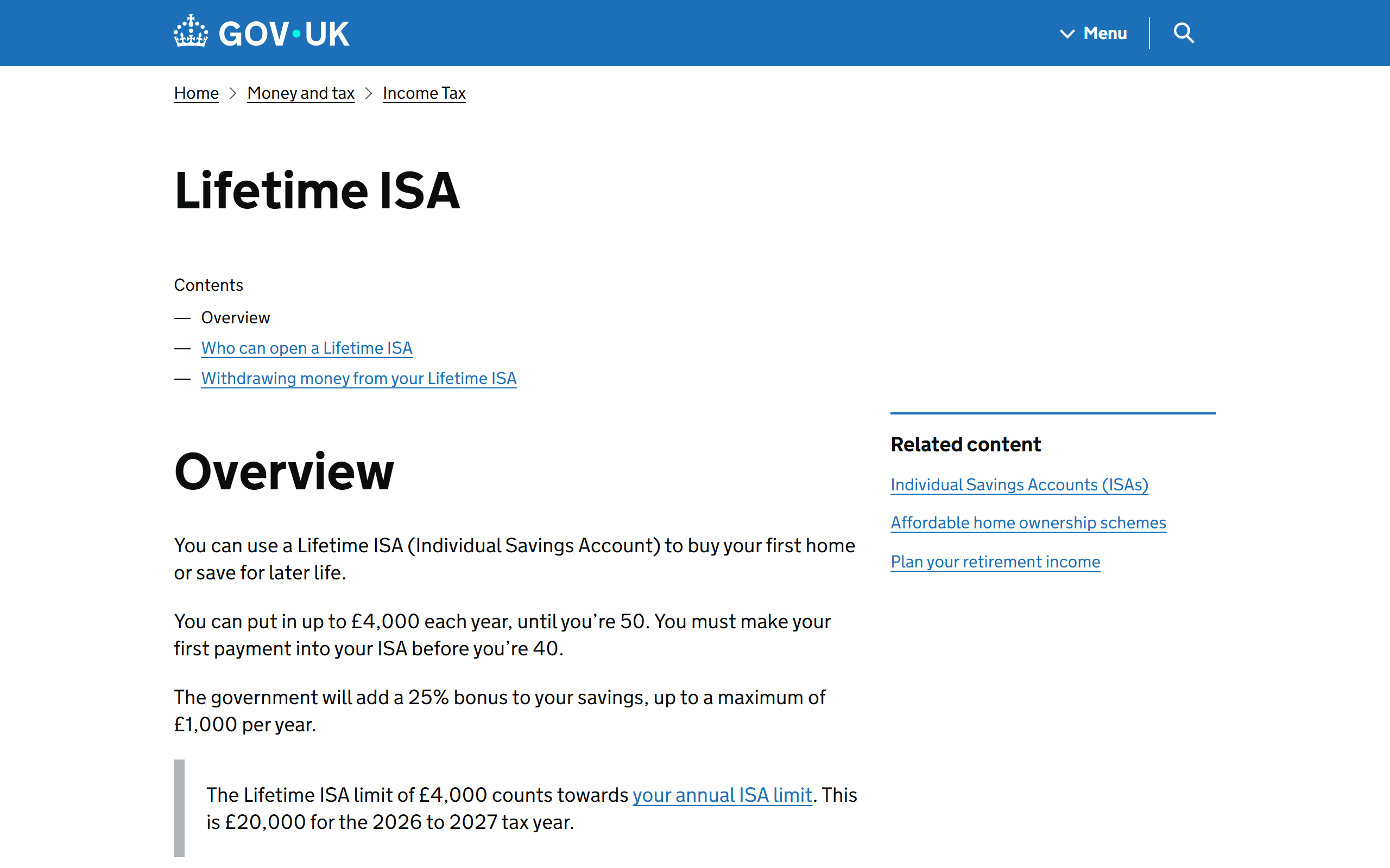 lifetime isa - www.gov.uk