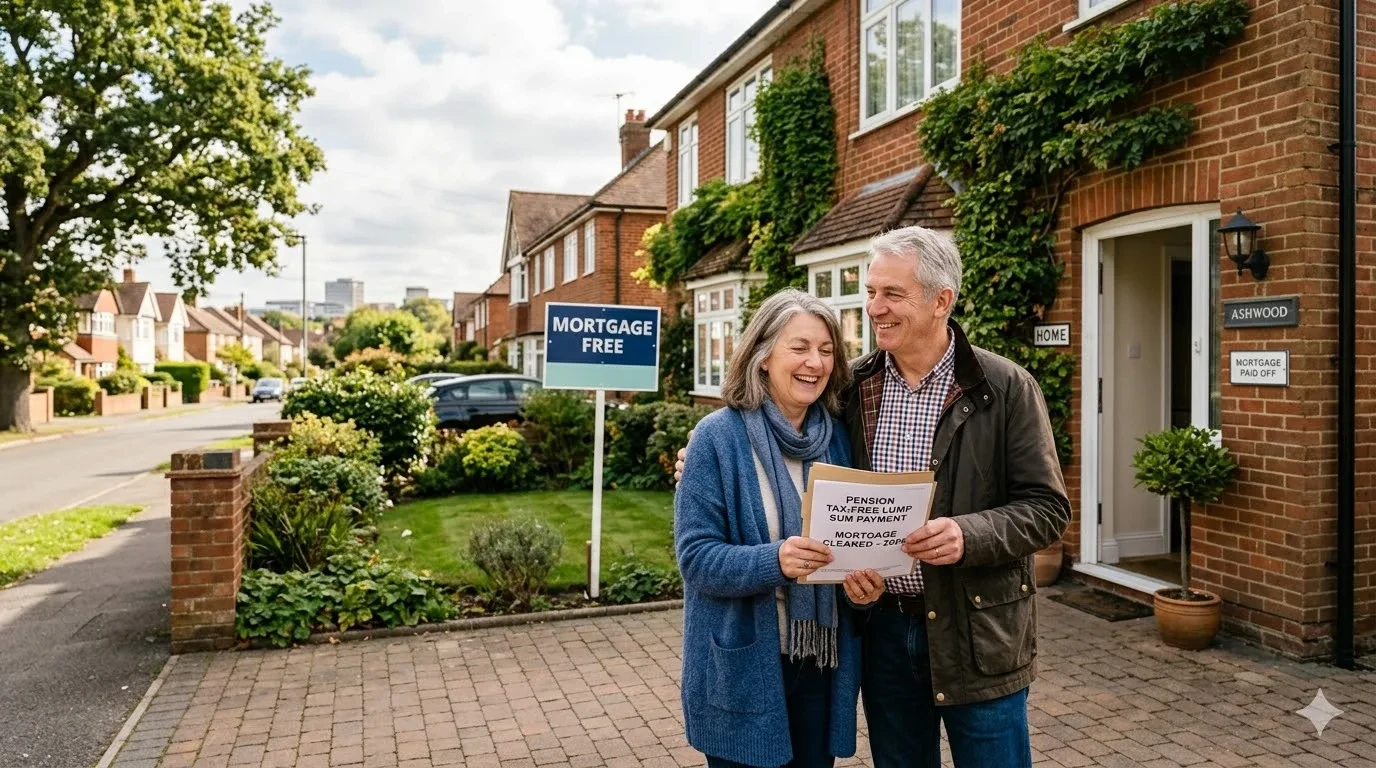 Using Your Pension Lump Sum to Reduce Your Mortgage