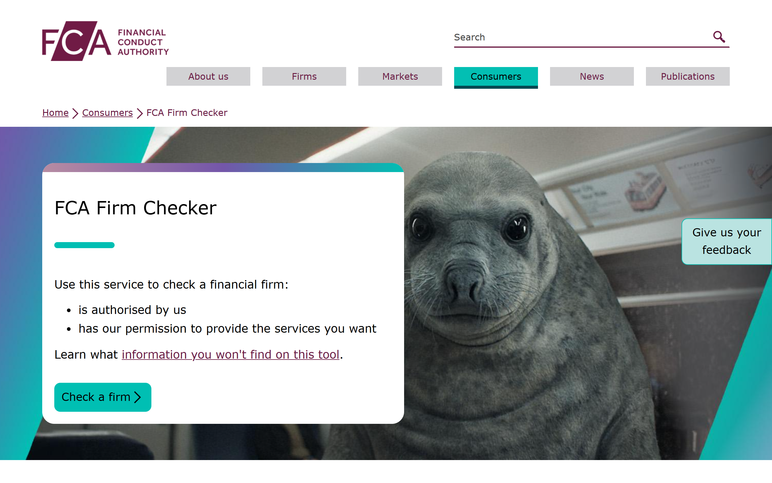 fca firm checker - www.fca.org.uk
