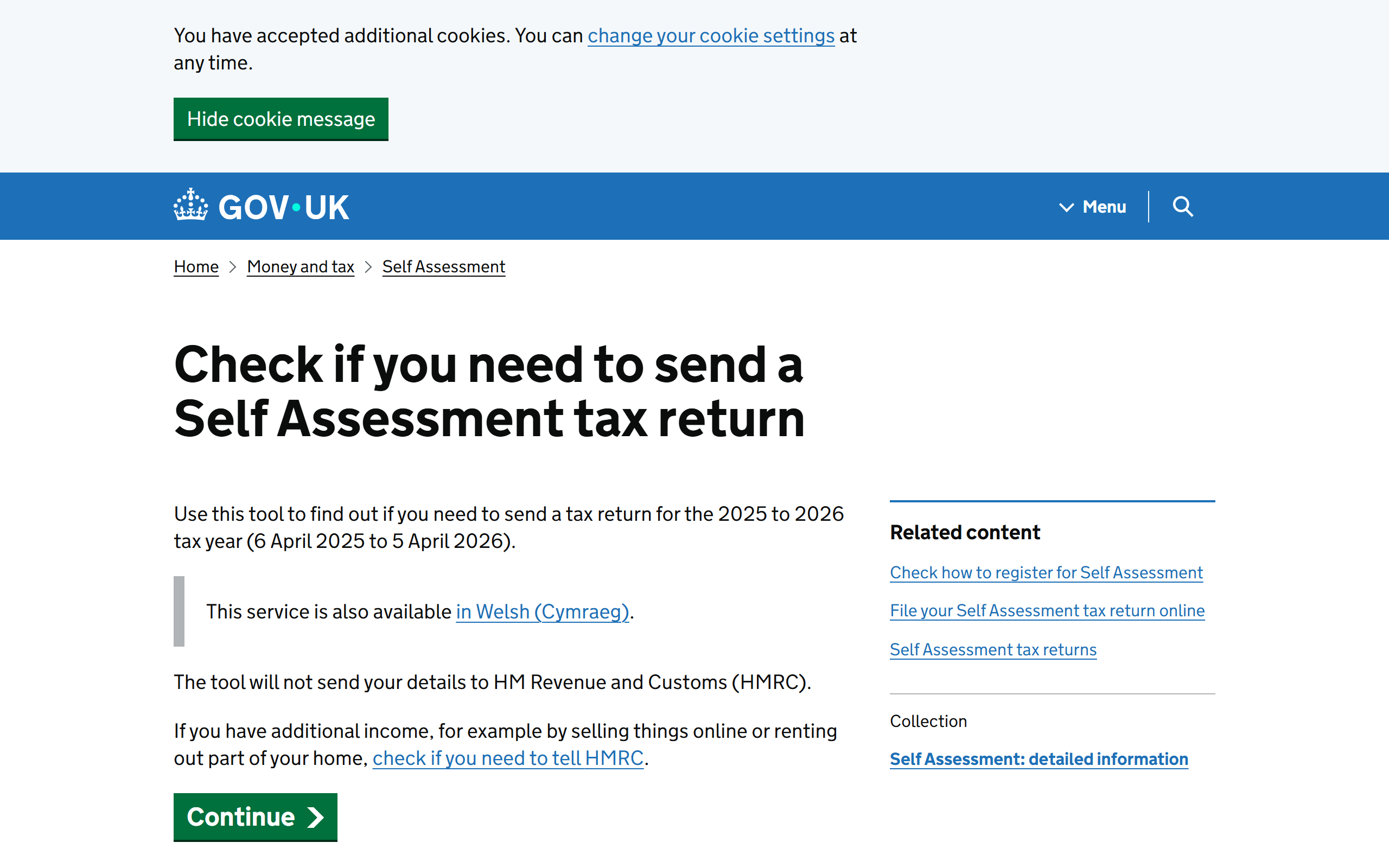 check if you need tax return - www.gov.uk