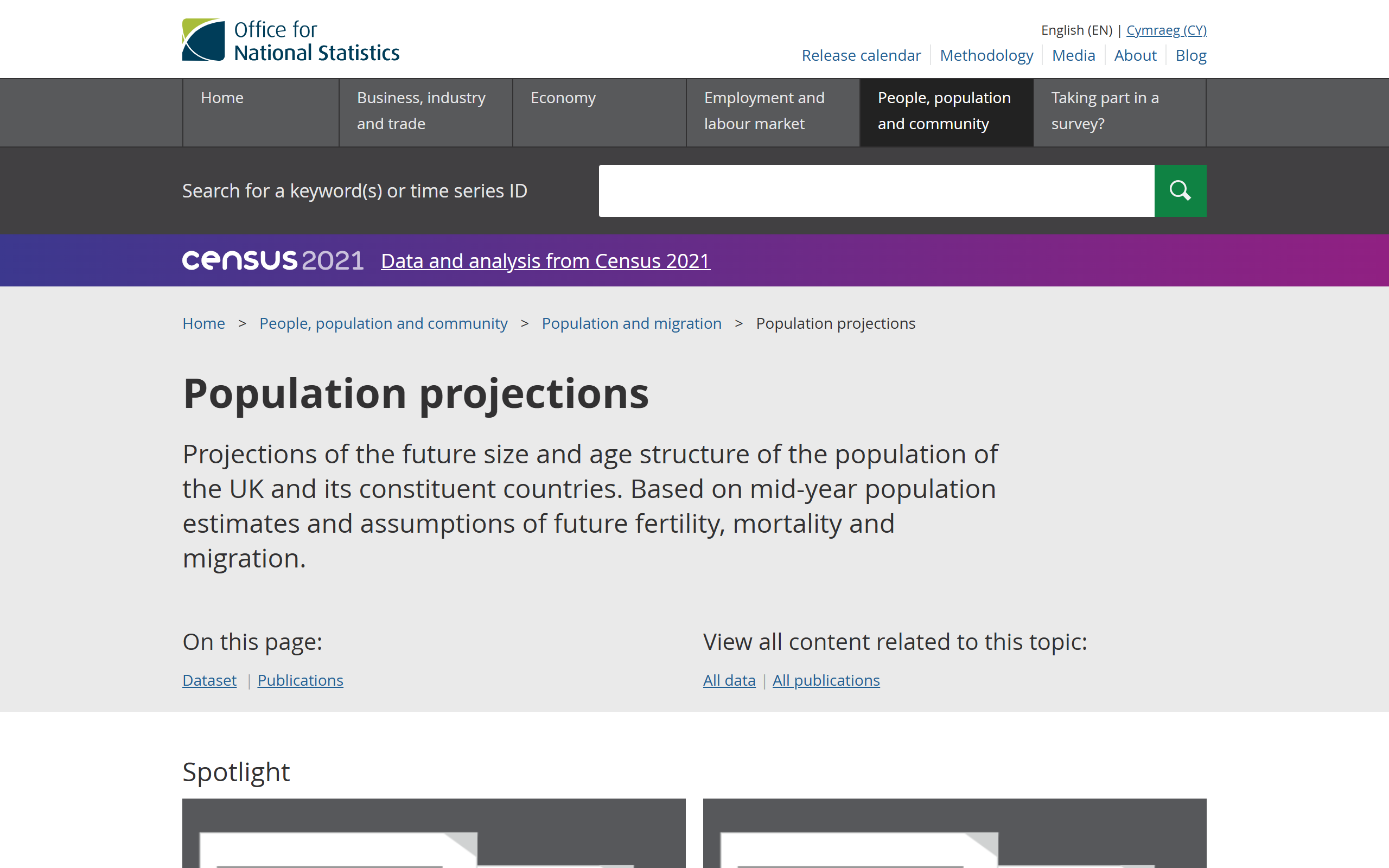 populationprojections - www.ons.gov.uk