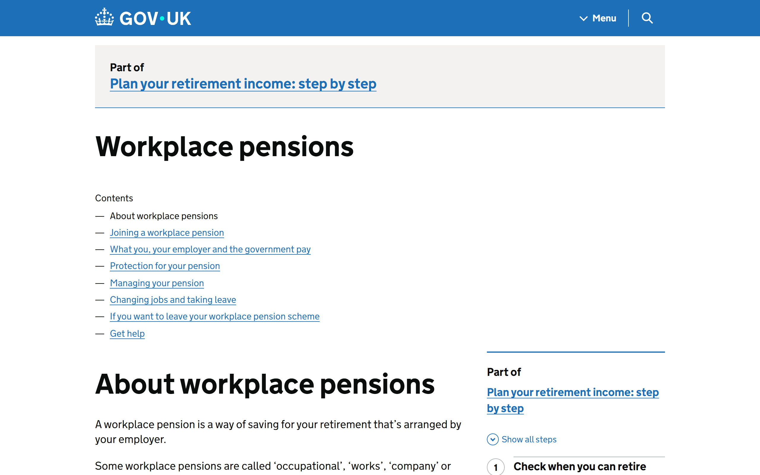 workplace pensions - www.gov.uk