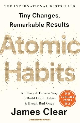 Atomic Habits by James Clear book cover