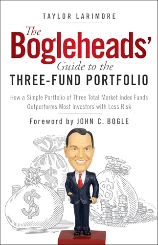 The Bogleheads' Guide to the Three-Fund Portfolio by Taylor Larimore book cover