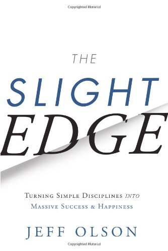 The Slight Edge by Jeff Olson book cover