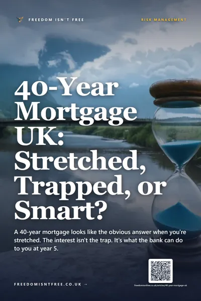 40-Year Mortgage UK: Is It a Good Idea? The £168k Question