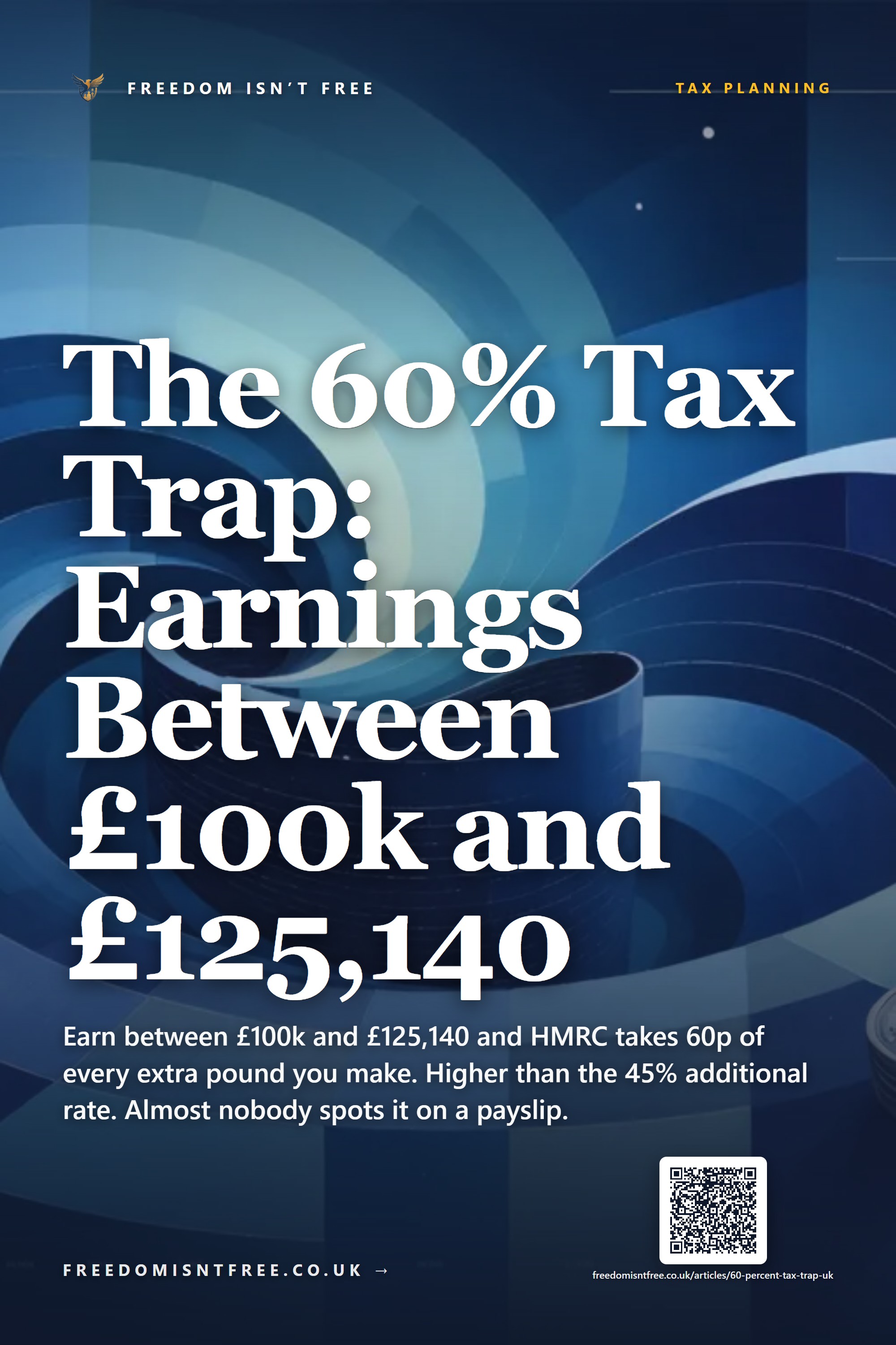 The 60% Tax Trap: Earnings Between £100k and £125,140