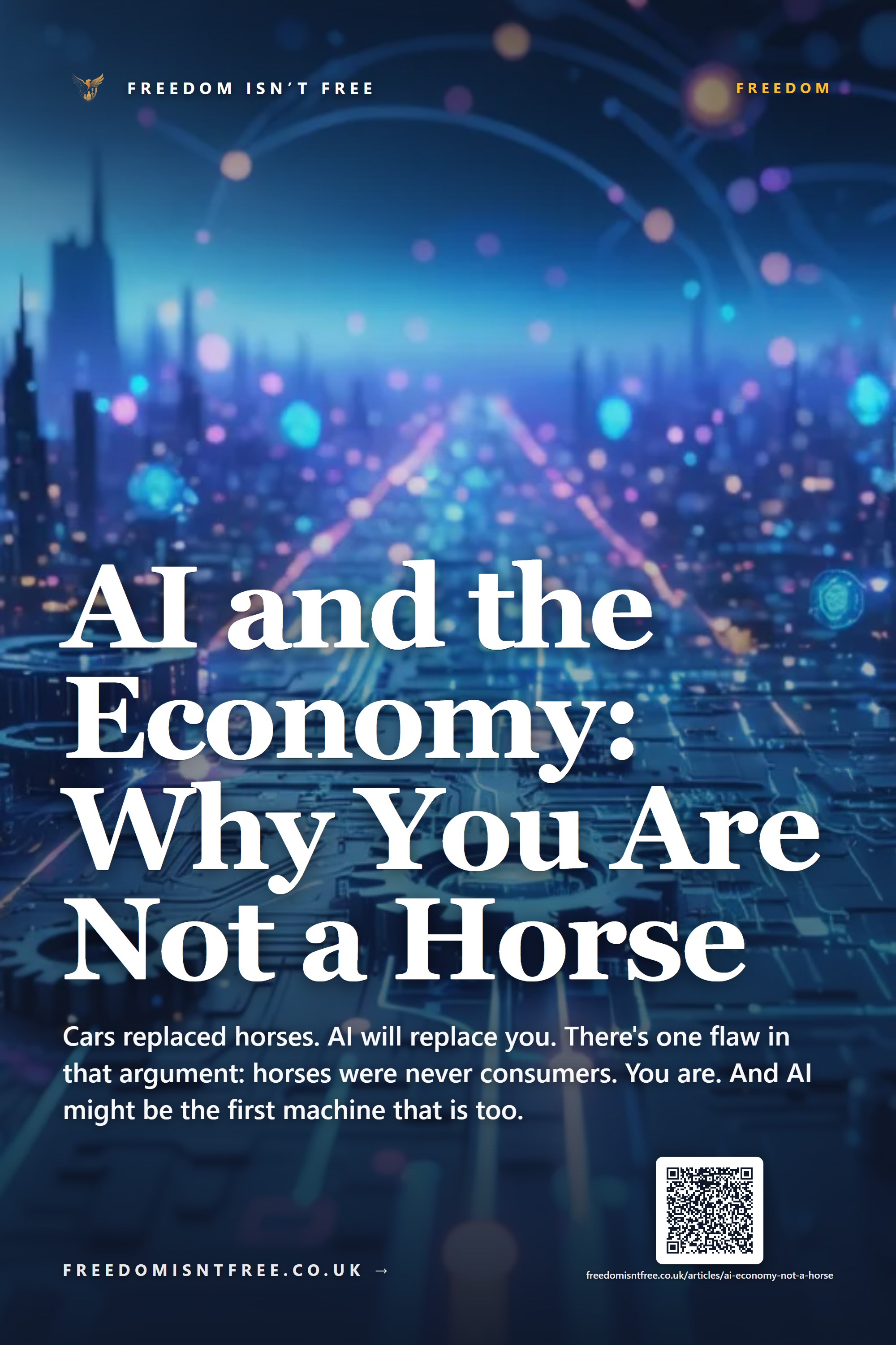 AI and the Economy: Why You Are Not a Horse