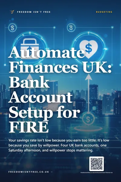 Automate Finances UK: Bank Account Setup for FIRE