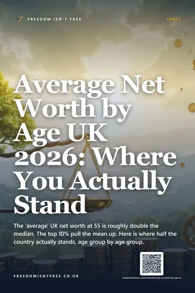 Average Net Worth by Age UK 2026: Where You Actually Stand