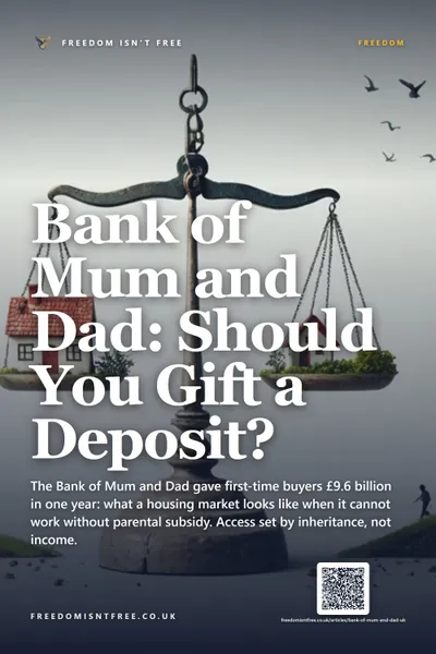 Bank of Mum and Dad: Should You Gift a Deposit?