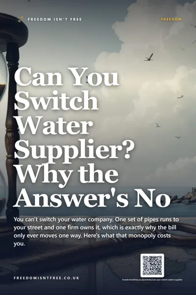 Can You Switch Water Supplier? Why the Answer's No