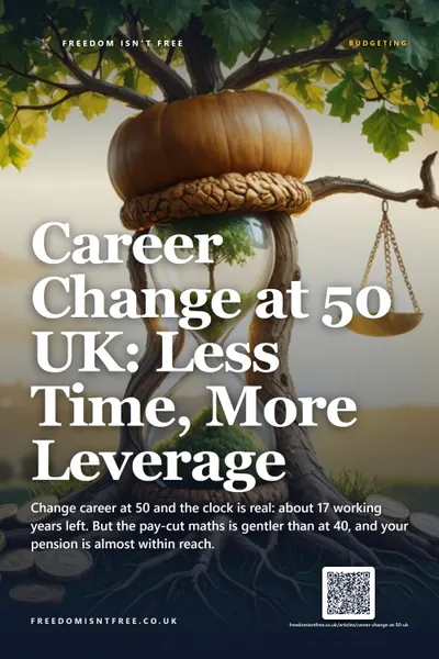 Career Change at 50 UK: Less Time, More Leverage