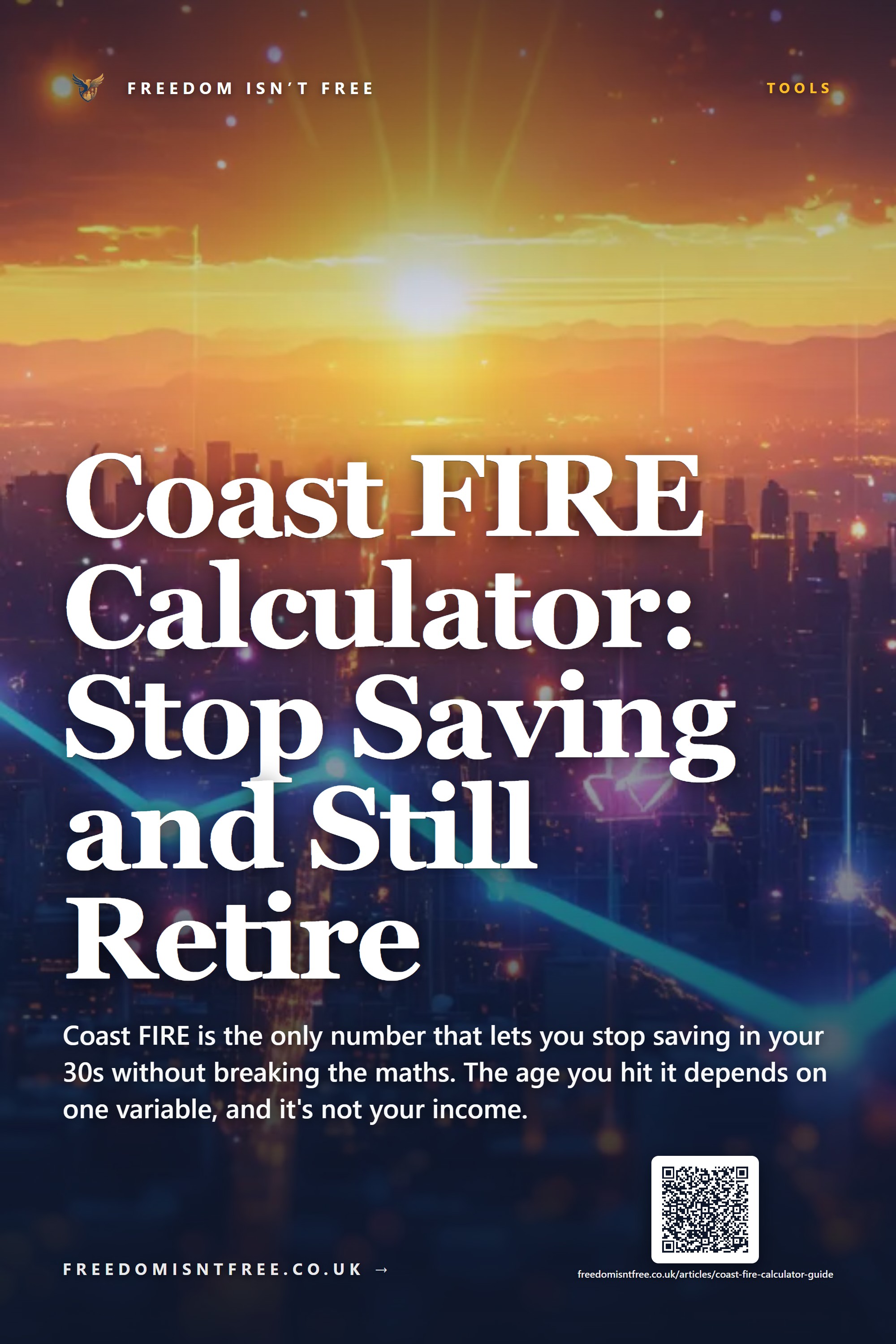 Coast FIRE Calculator: Stop Saving and Still Retire