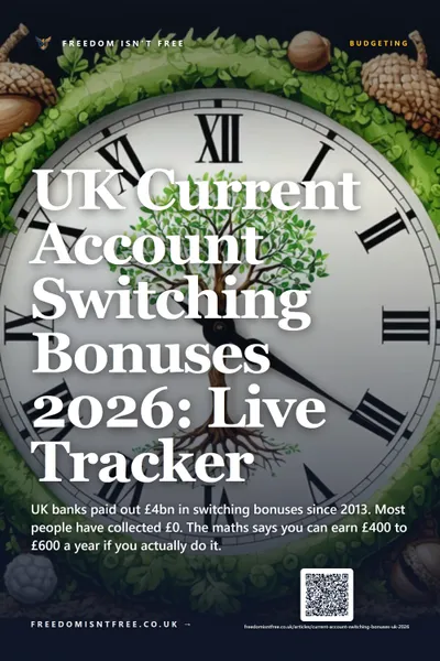 UK Current Account Switching Bonuses 2026: Live Tracker
