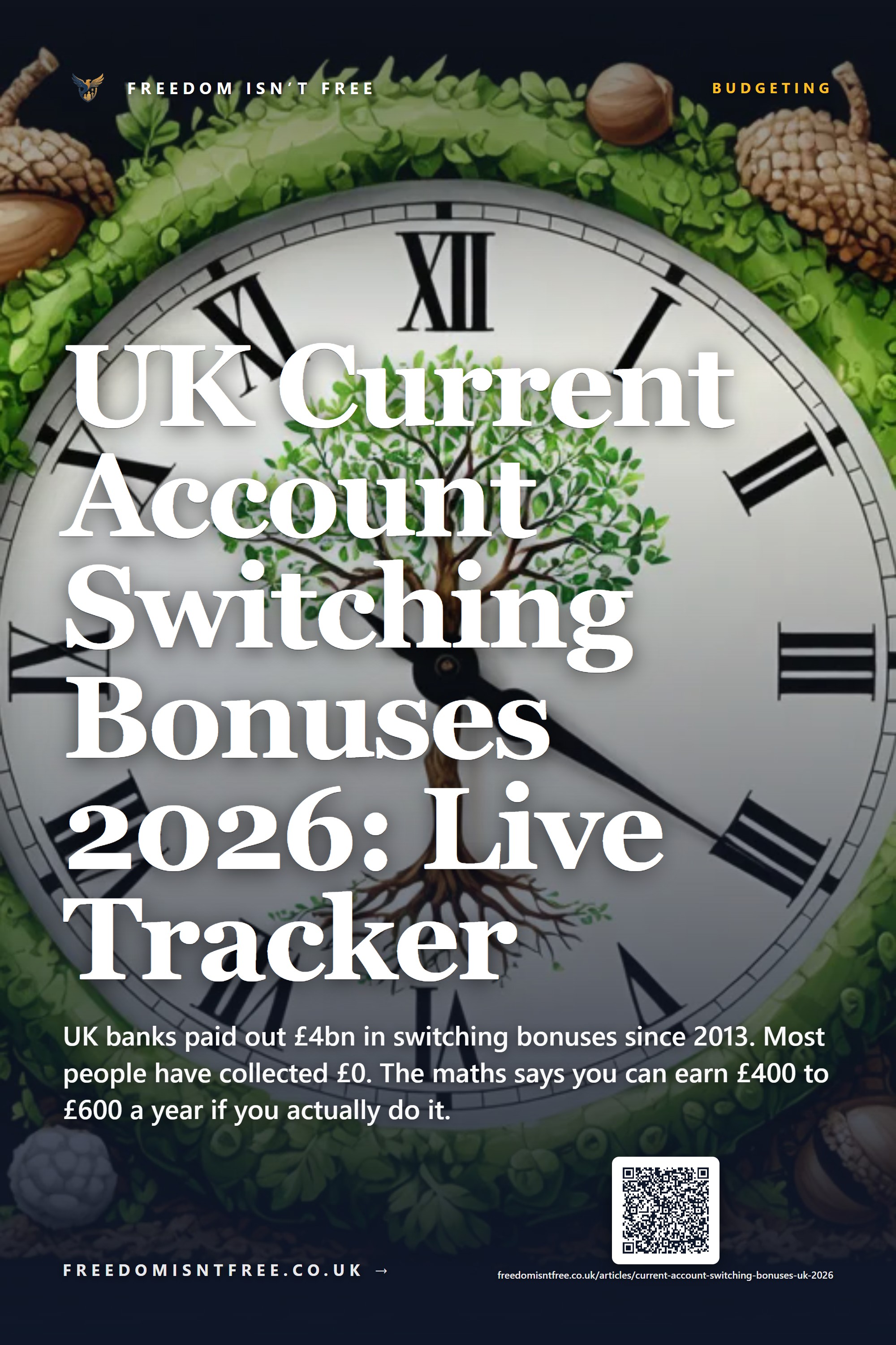 UK Current Account Switching Bonuses 2026: Live Tracker