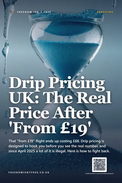Drip Pricing UK: The Real Price After 'From £19'