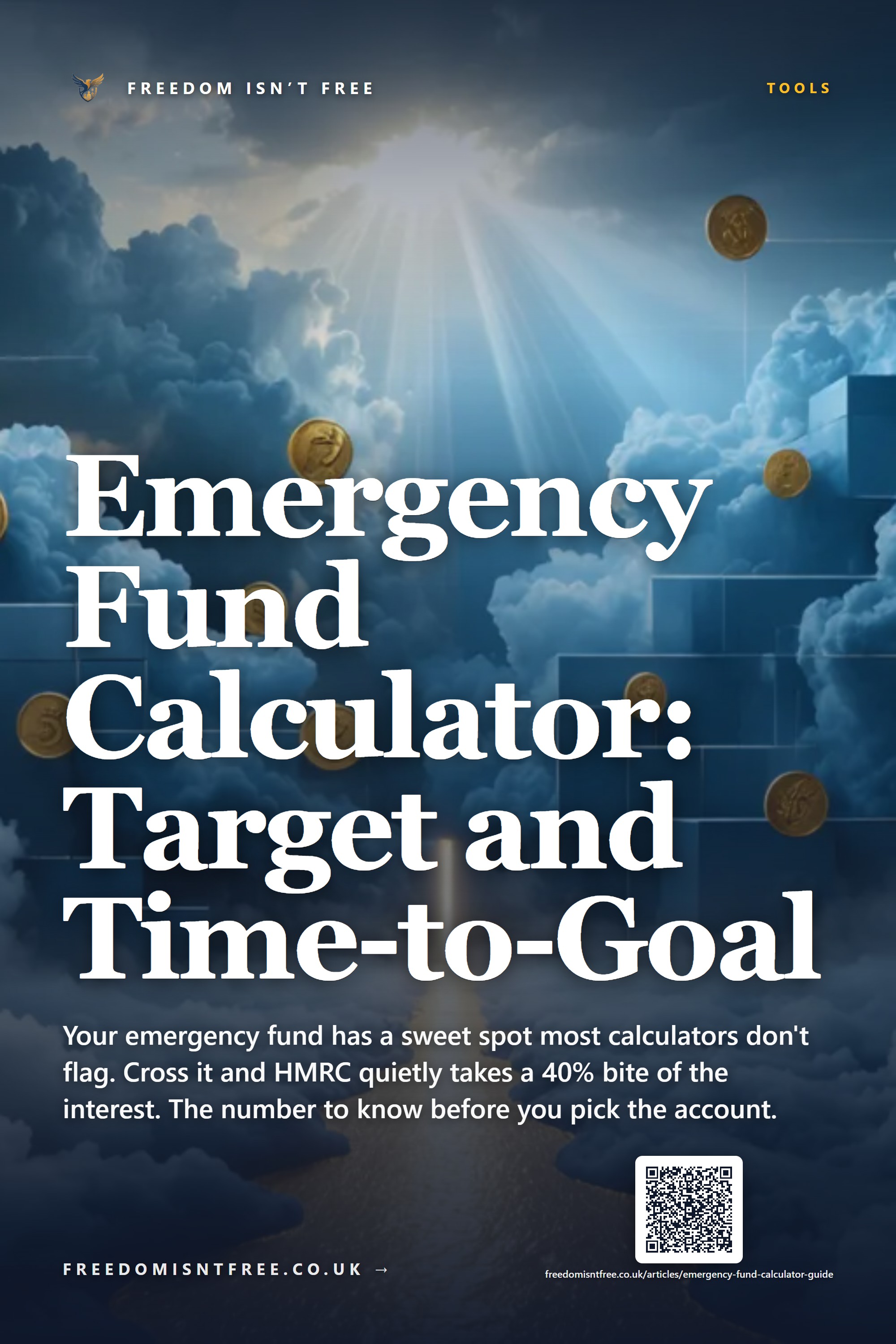 Emergency Fund Calculator: Target and Time-to-Goal