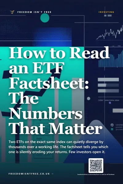 How to Read an ETF Factsheet: The Numbers That Matter