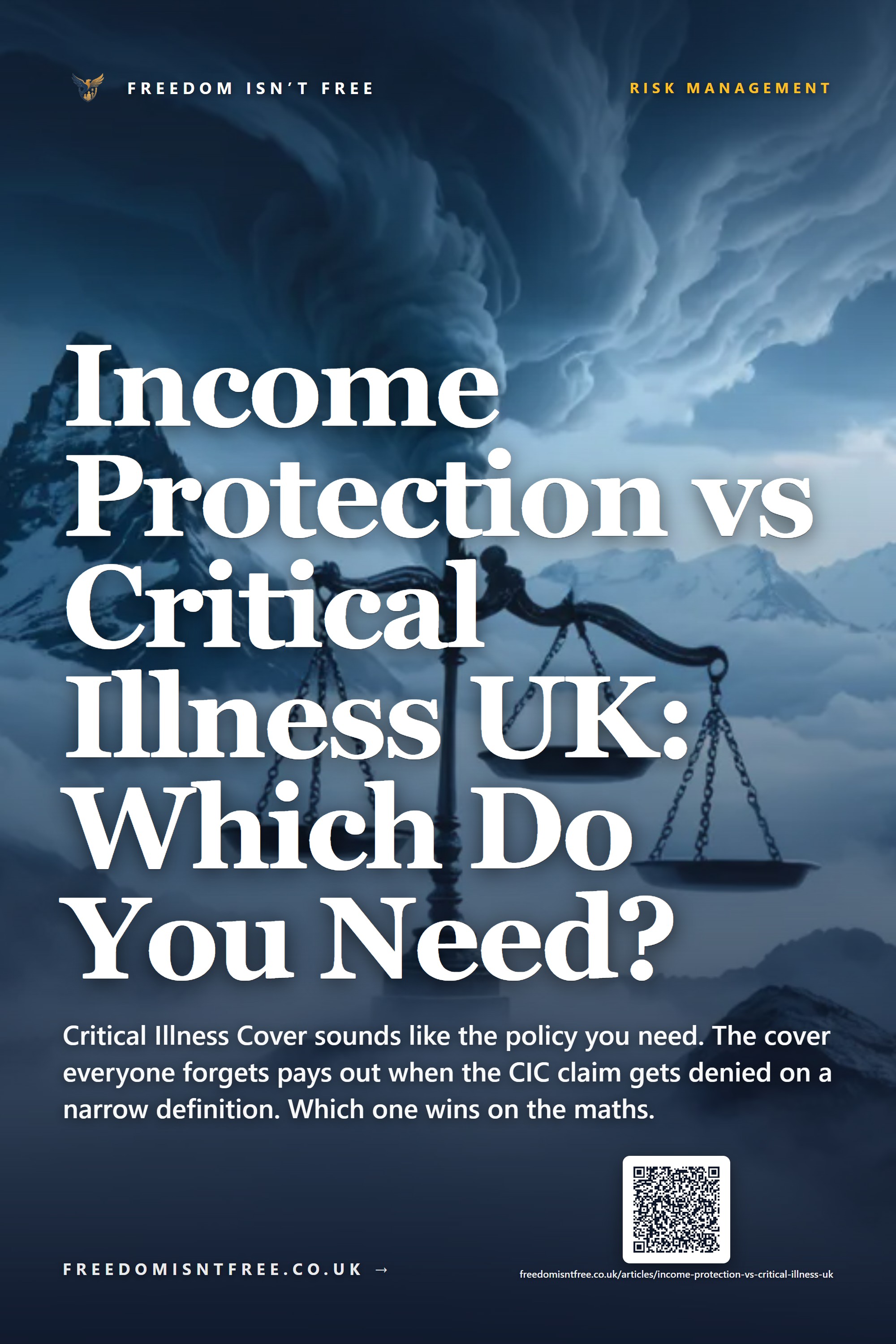 Income Protection vs Critical Illness UK: Which Do You Need?