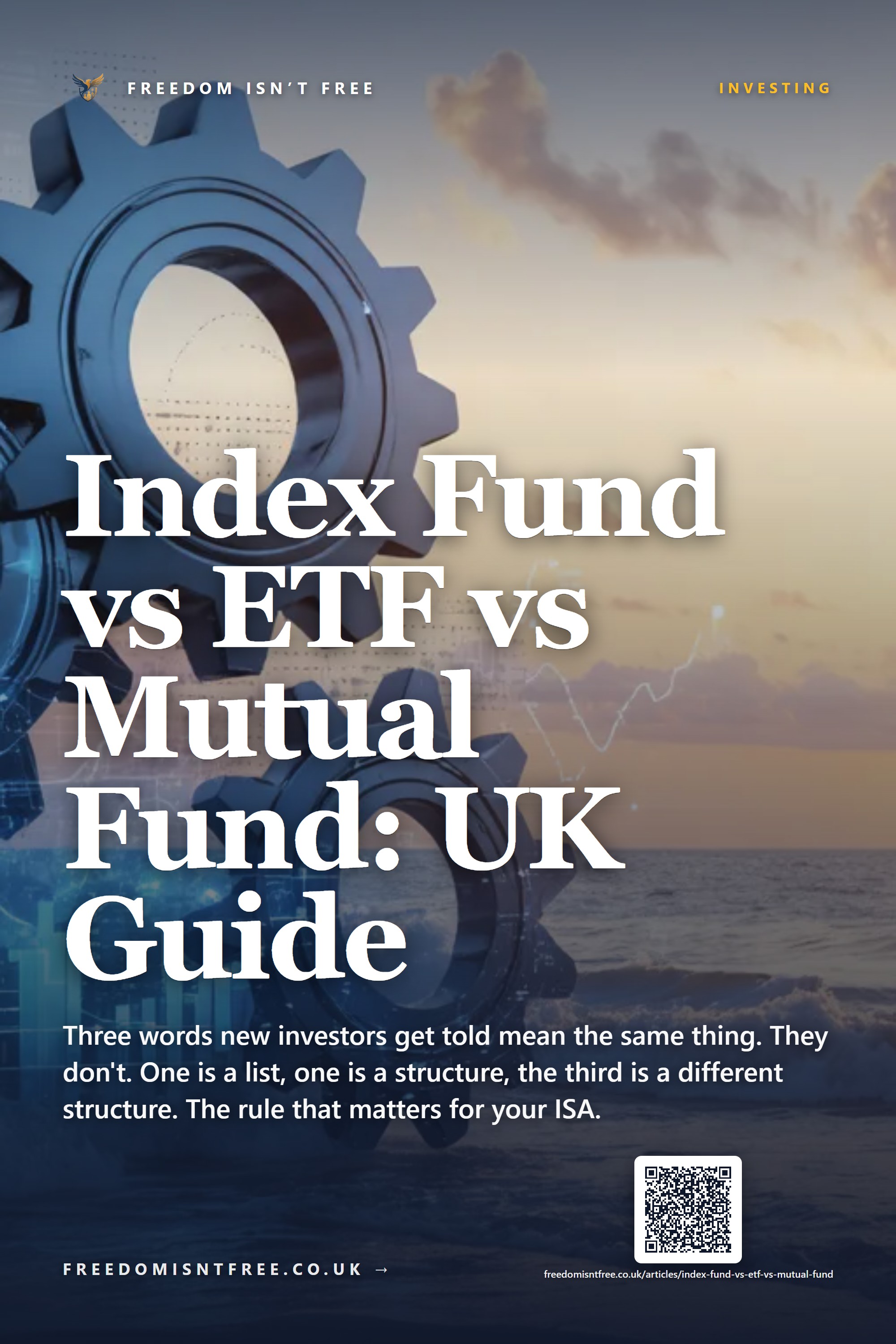 Index Fund vs ETF vs Mutual Fund: UK Guide