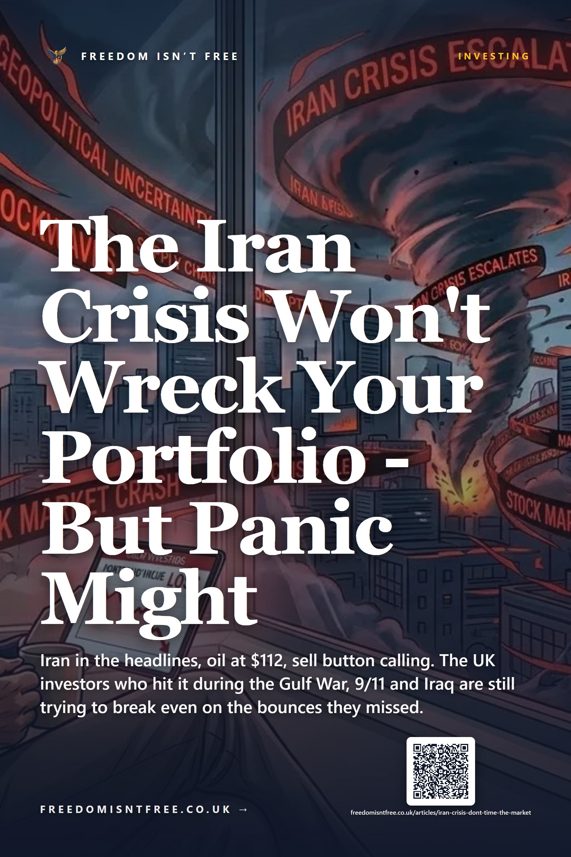 The Iran Crisis Won't Wreck Your Portfolio - But Panic Might