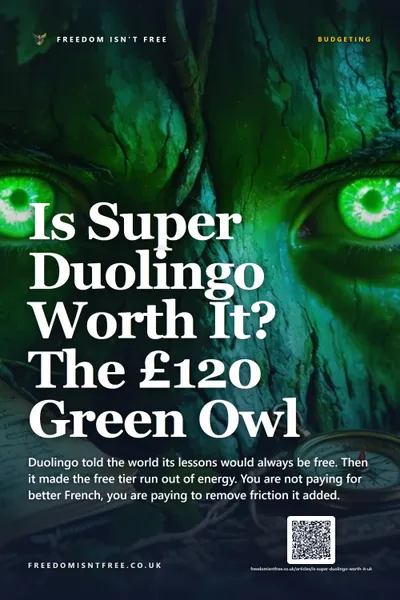 Is Super Duolingo Worth It? The £120 Green Owl