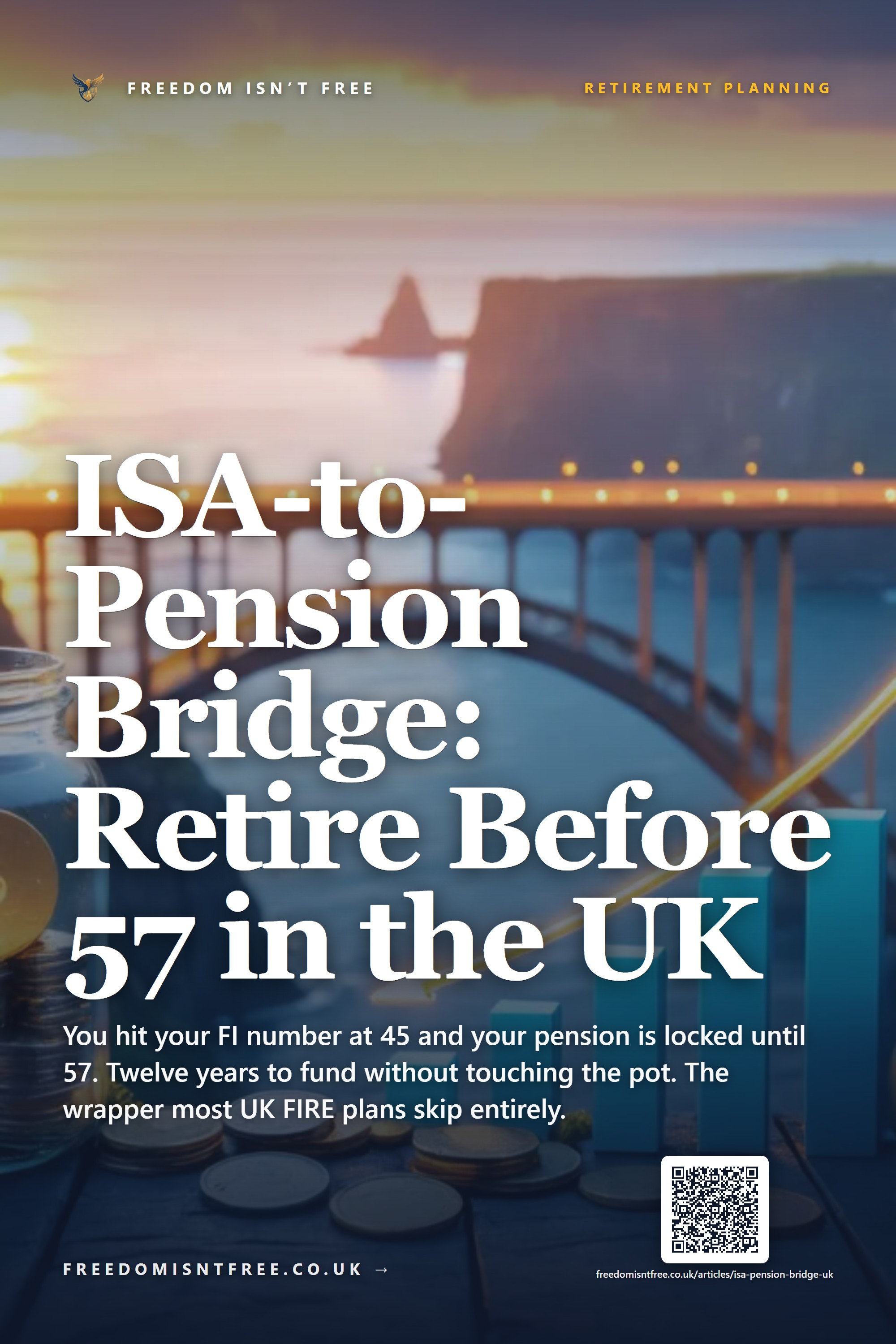 ISA-to-Pension Bridge: Retire Before 57 in the UK