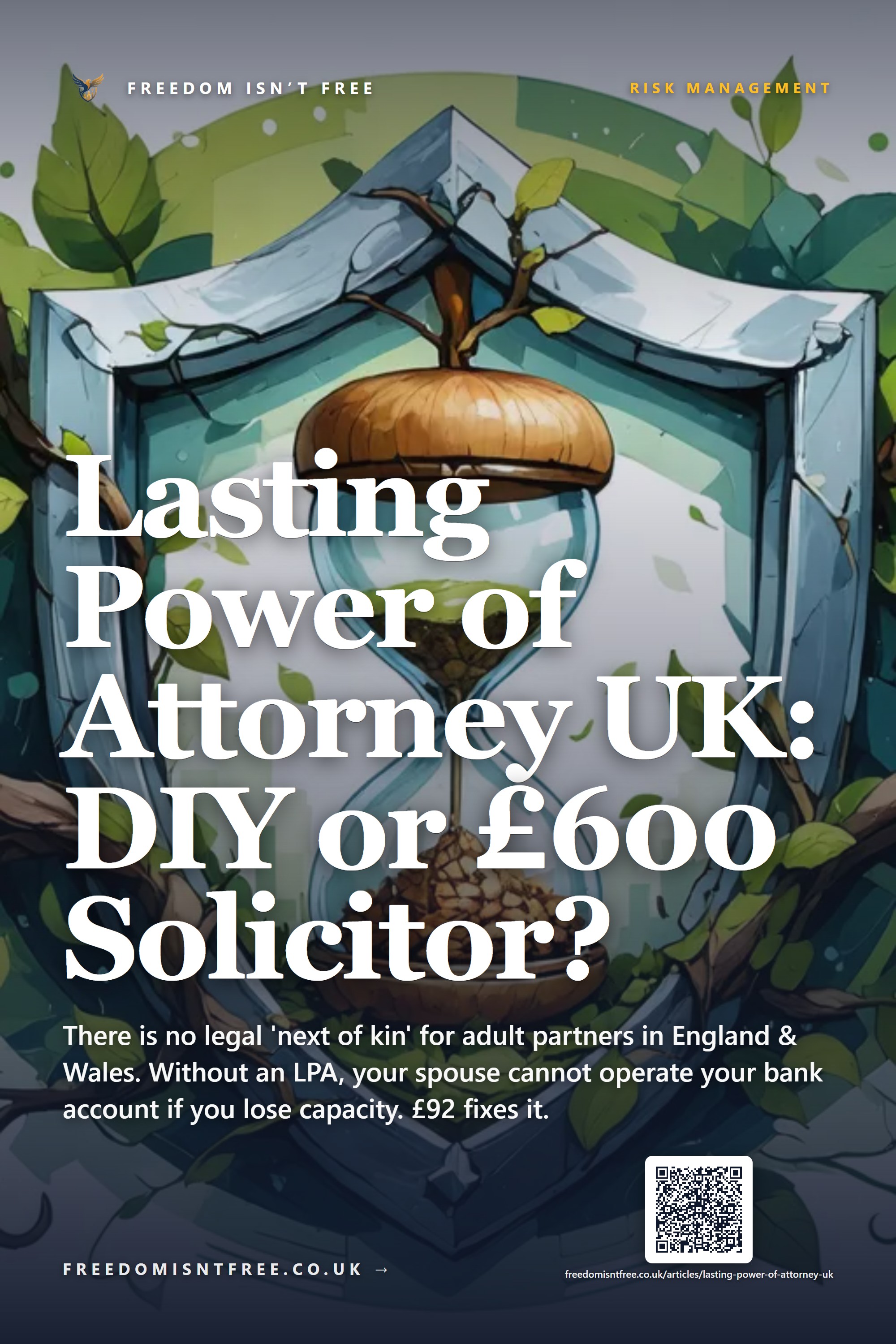 Lasting Power of Attorney UK: DIY or £600 Solicitor?
