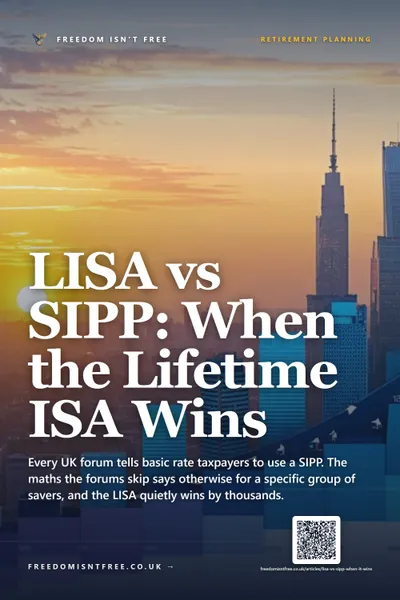 LISA vs SIPP: When the Lifetime ISA Wins