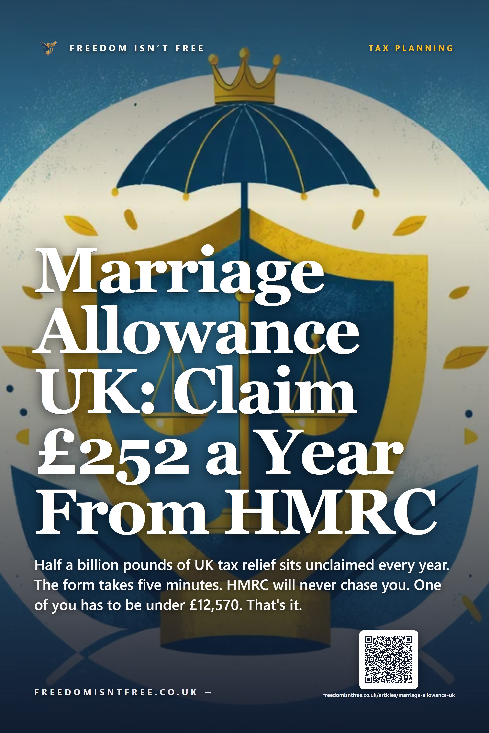 Marriage Allowance UK: Claim £252 a Year From HMRC