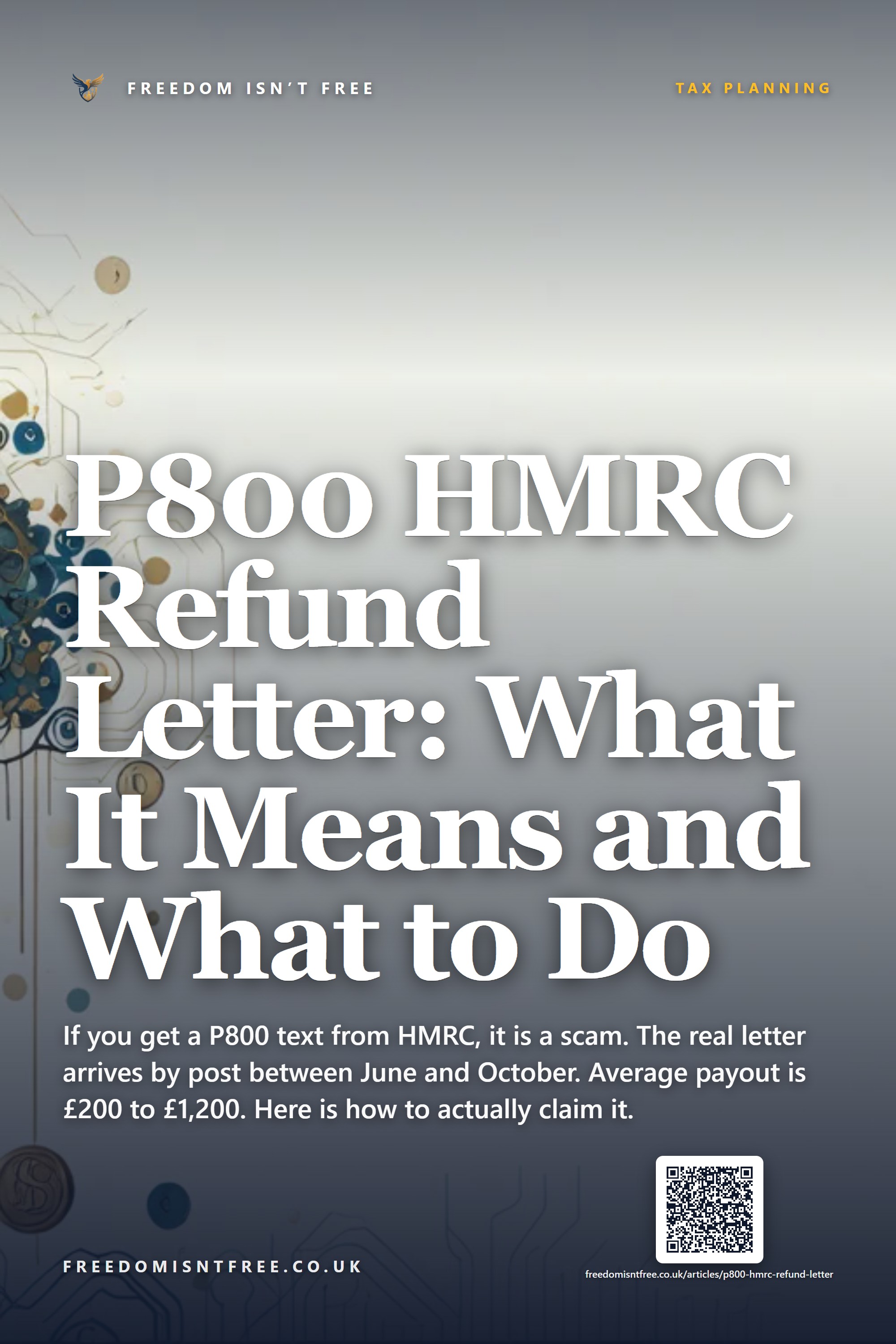 P800 HMRC Refund Letter: What It Means and What to Do