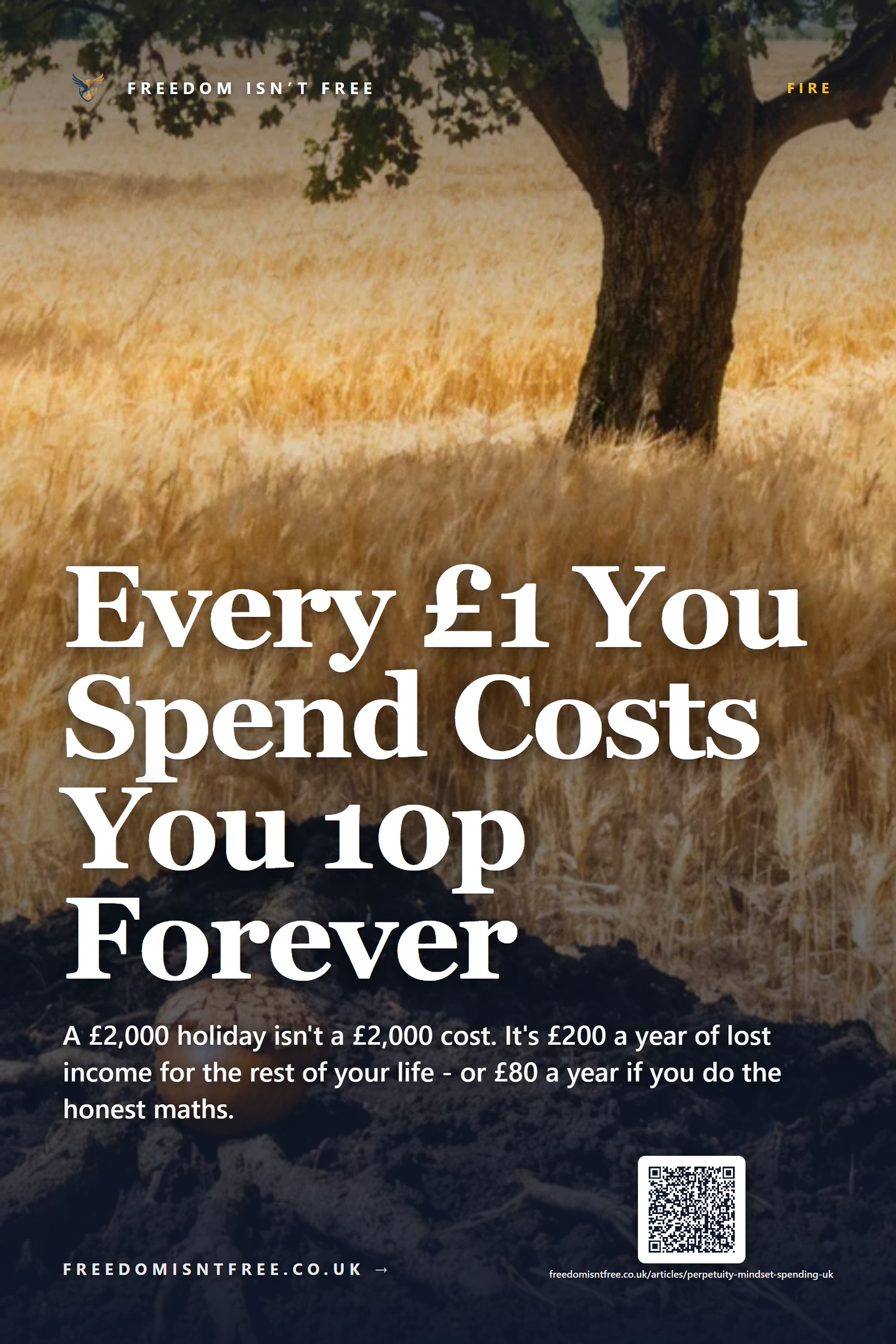 Every £1 You Spend Costs You 10p Forever