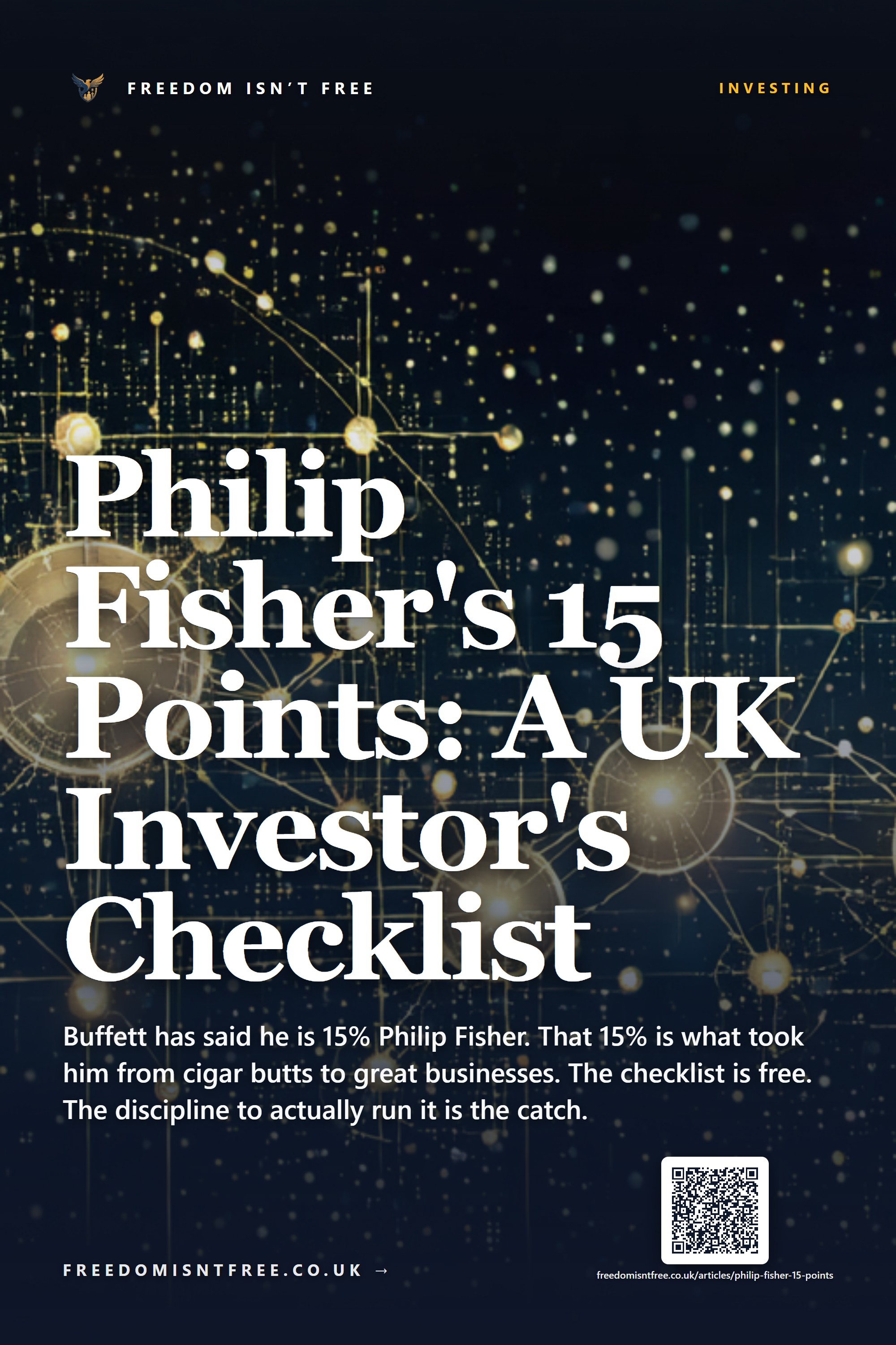 Philip Fisher's 15 Points: A UK Investor's Checklist