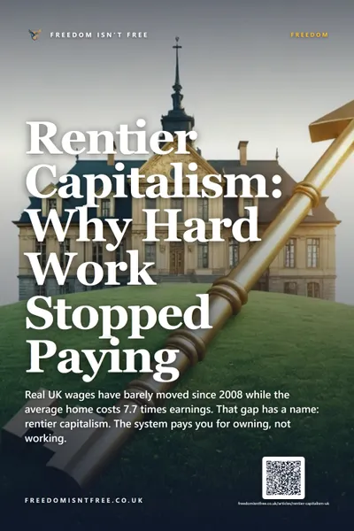 Rentier Capitalism: Why Hard Work Stopped Paying