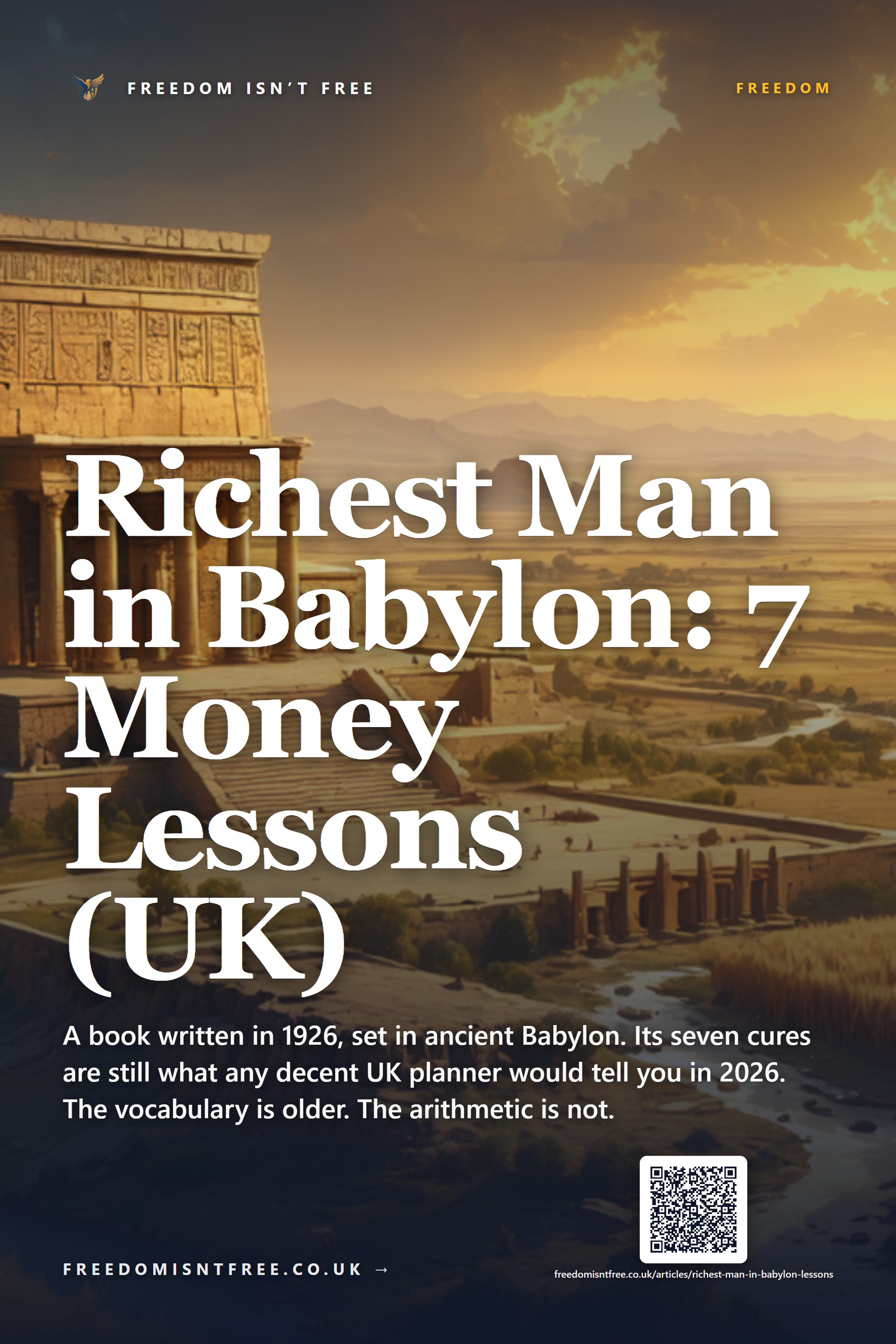 Richest Man in Babylon: 7 Money Lessons (UK)