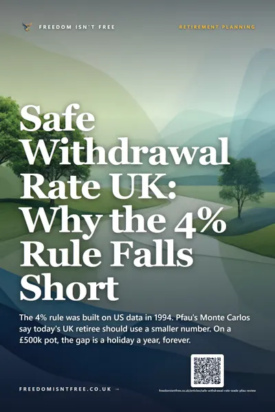 Safe Withdrawal Rate UK: Why the 4% Rule Falls Short