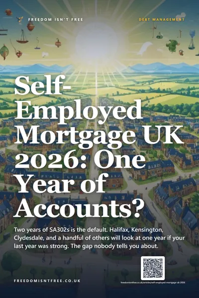 Self-Employed Mortgage UK 2026: One Year of Accounts?