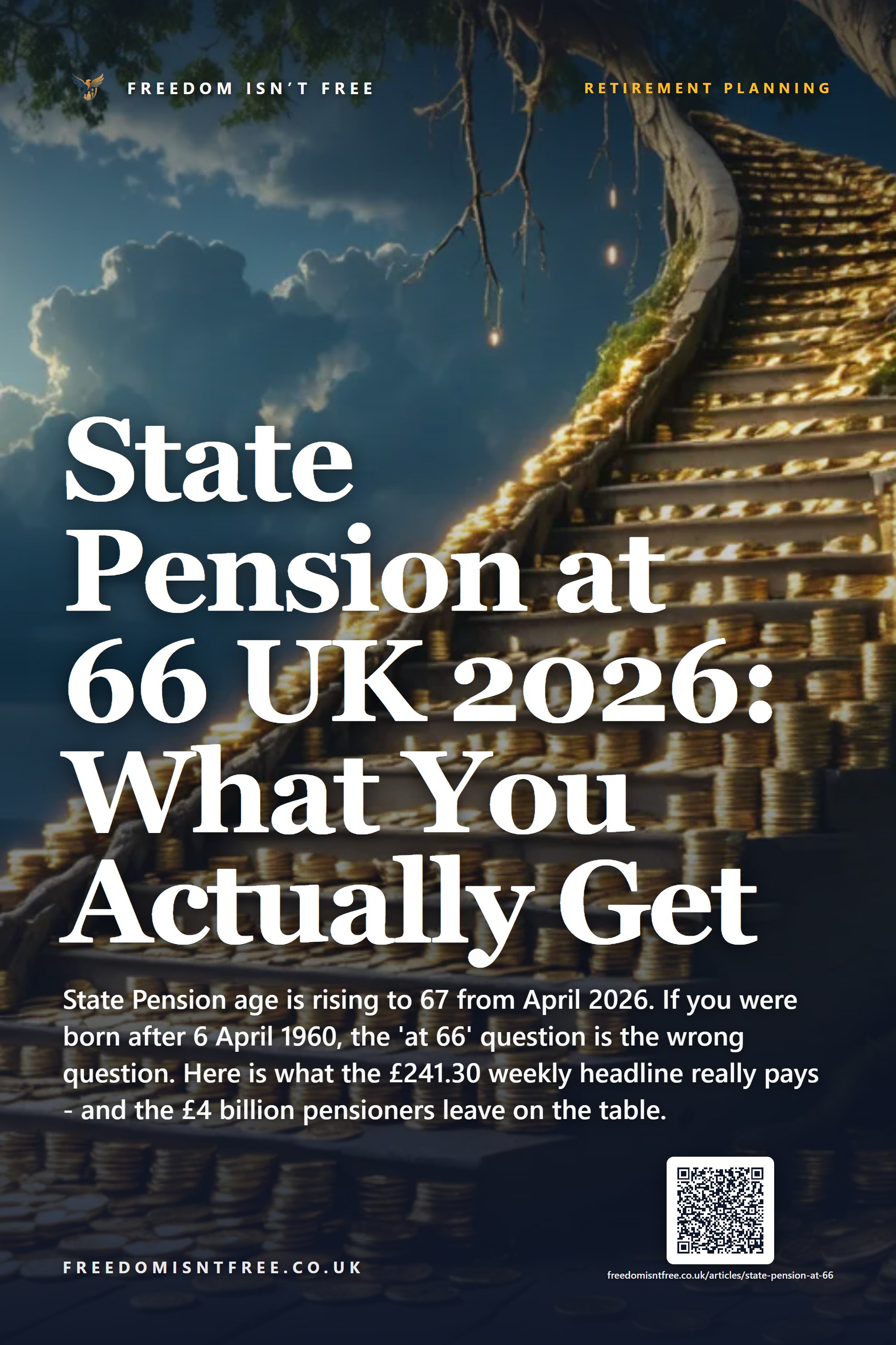 State Pension at 66 UK 2026: What You Actually Get