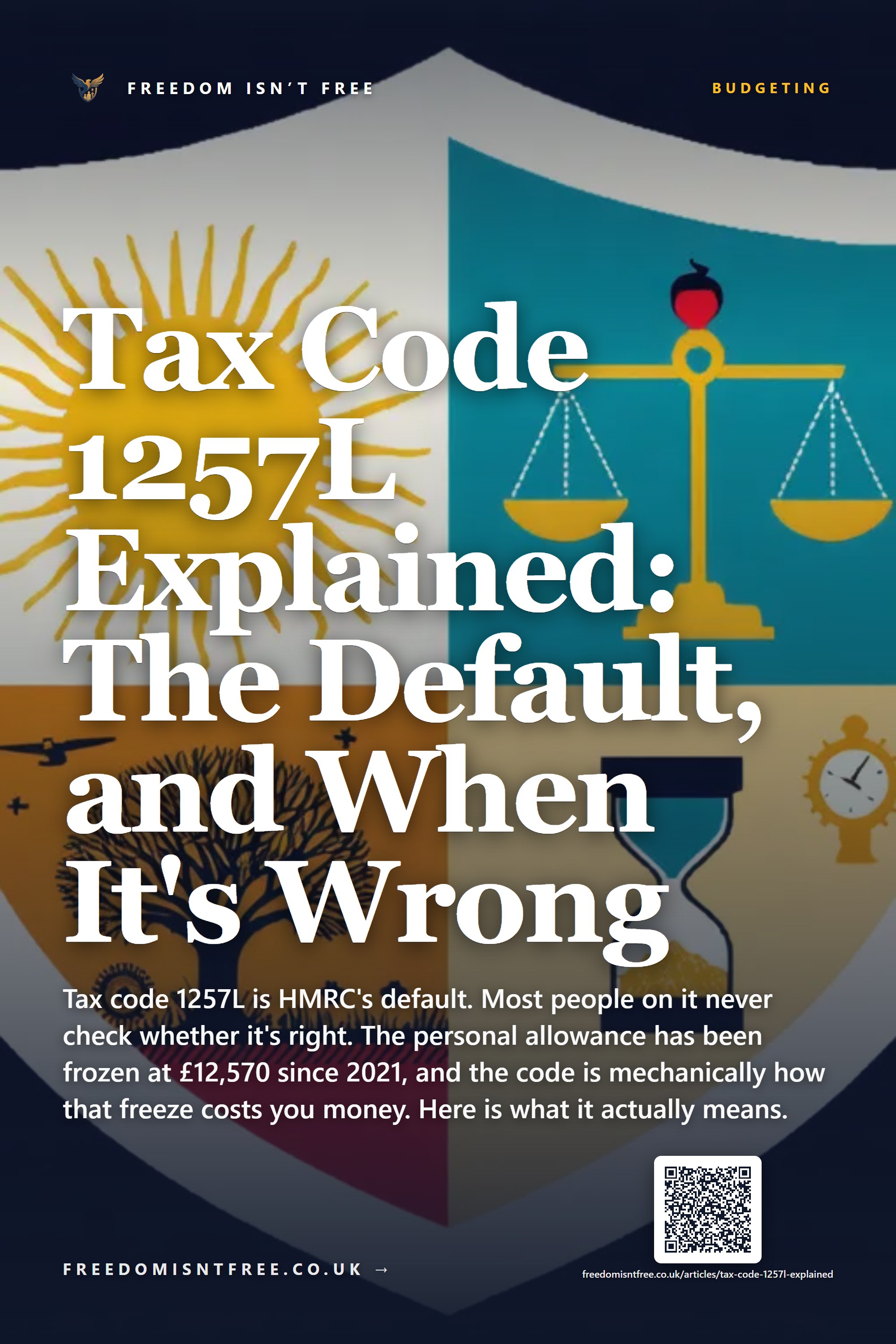 Tax Code 1257L Explained: The Default, and When It's Wrong