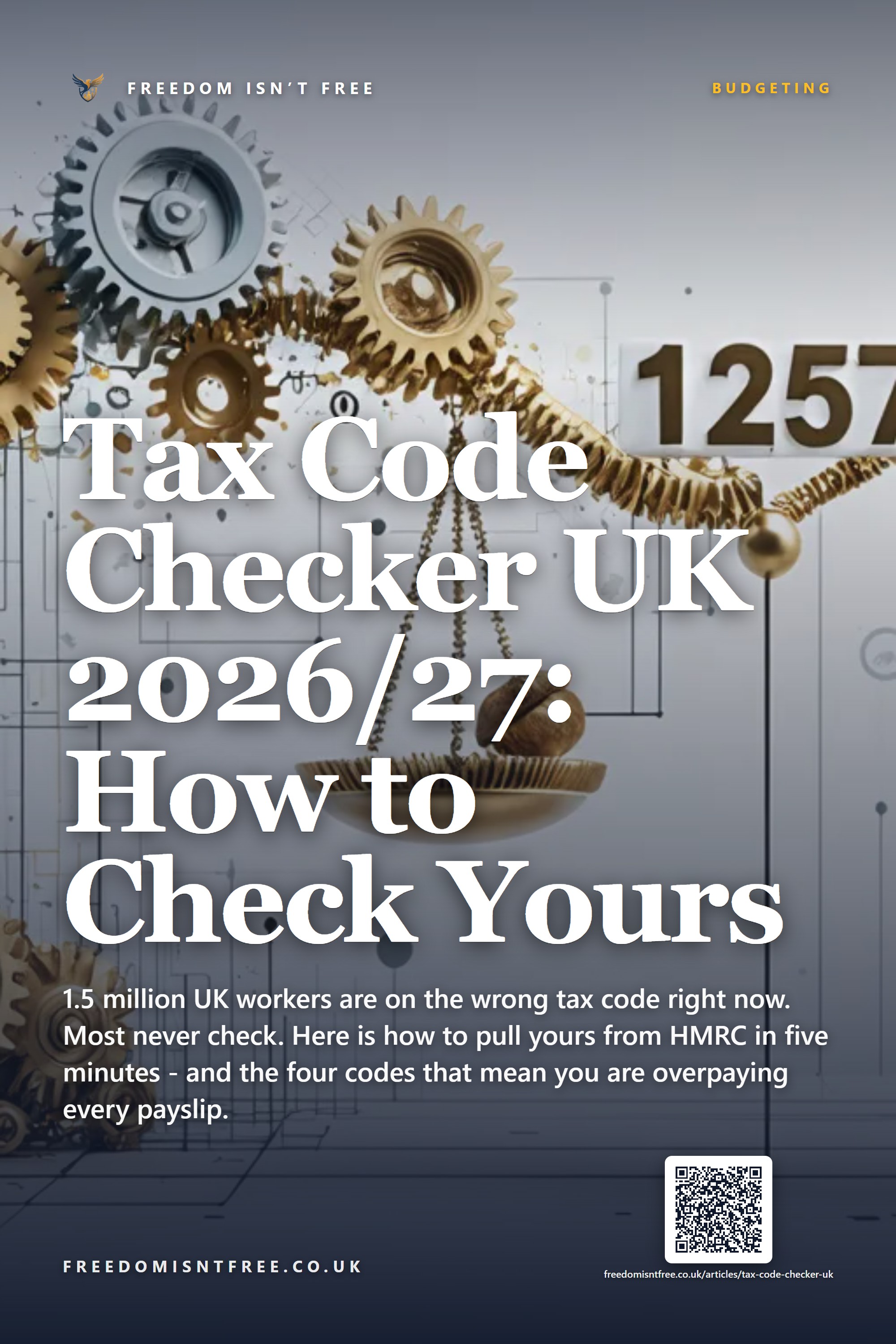 Tax Code Checker UK 2026/27: How to Check Yours