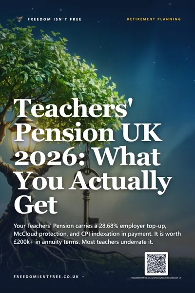 Teachers' Pension UK 2026: What You Actually Get