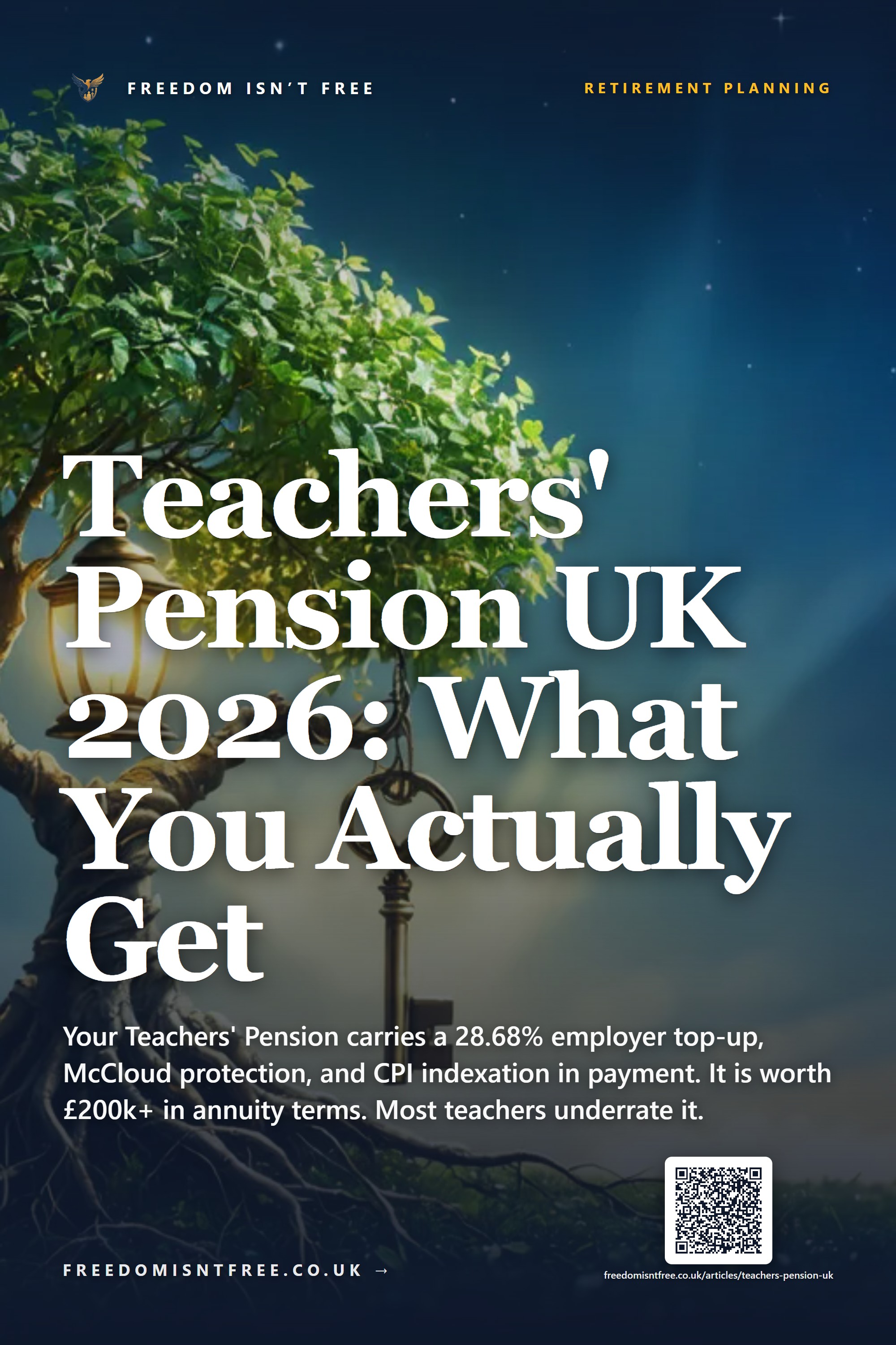 Teachers' Pension UK 2026: What You Actually Get