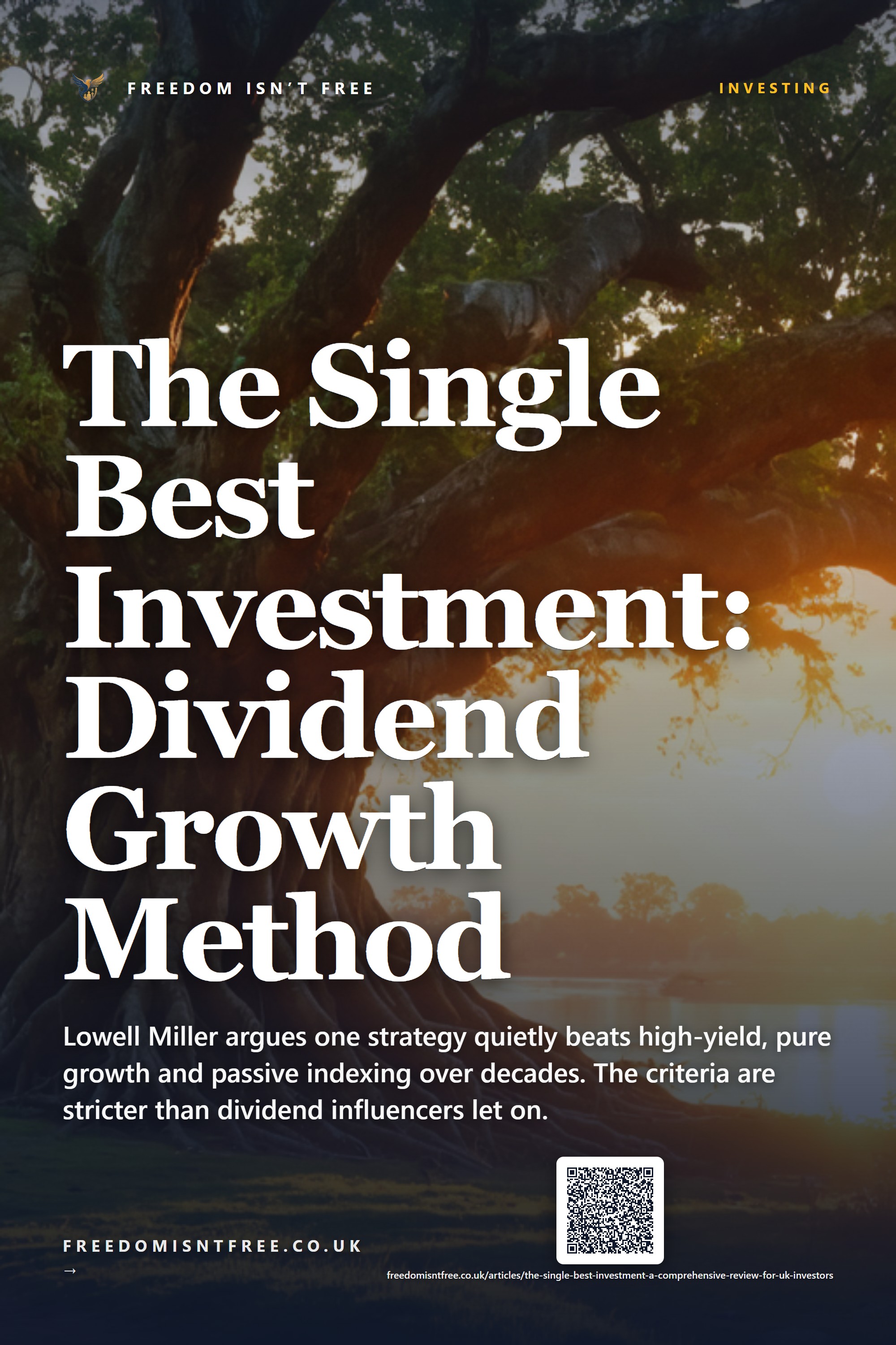 The Single Best Investment: Dividend Growth Method
