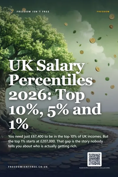 UK Salary Percentiles 2026: Top 10%, 5% and 1%