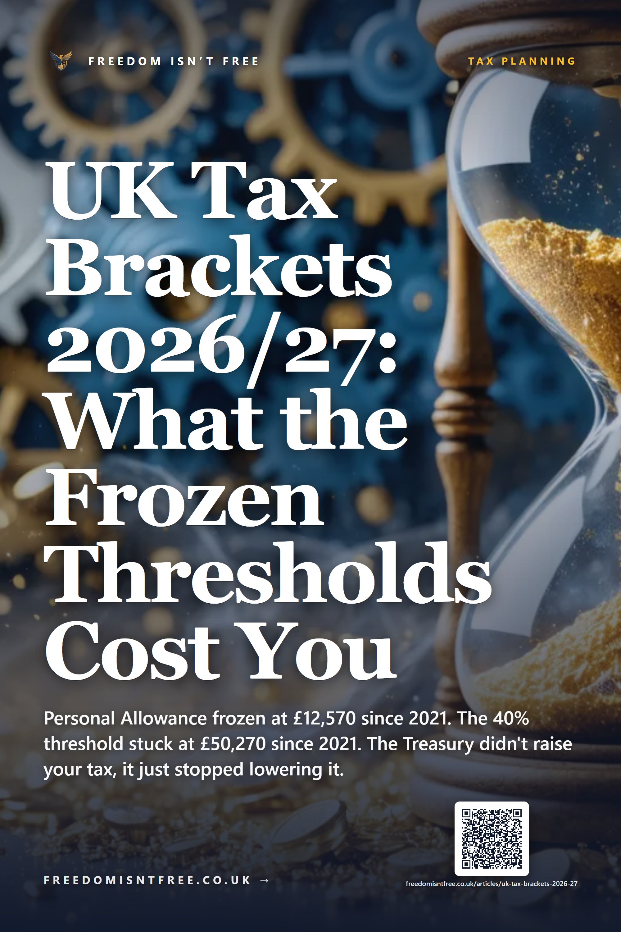 UK Tax Brackets 2026/27: What the Frozen Thresholds Cost You